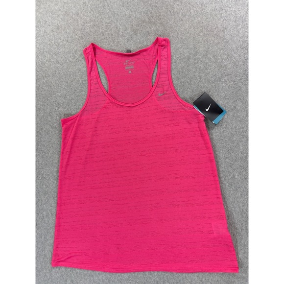 NWT Nike MILER Flyweight Running Tank Top (Women's Large) Pink - Picture 1 of 12